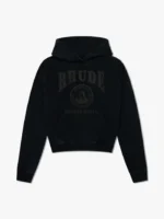 Cropped Desert Valley Hoodie Black