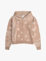 Rhude Bandana Knit Zip-up