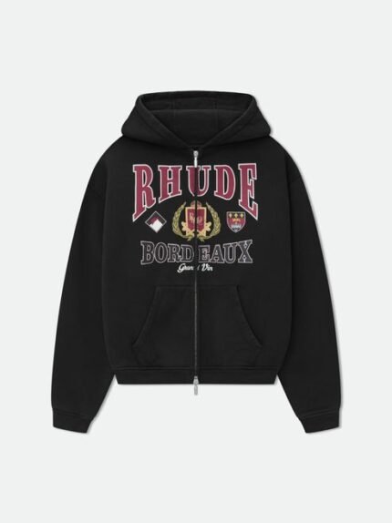 Rhude Zip-Up Hoodie
