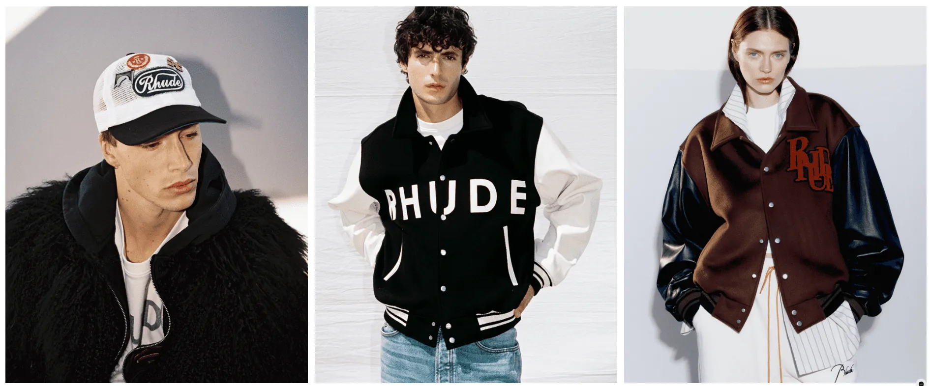 Rhude clothing banner